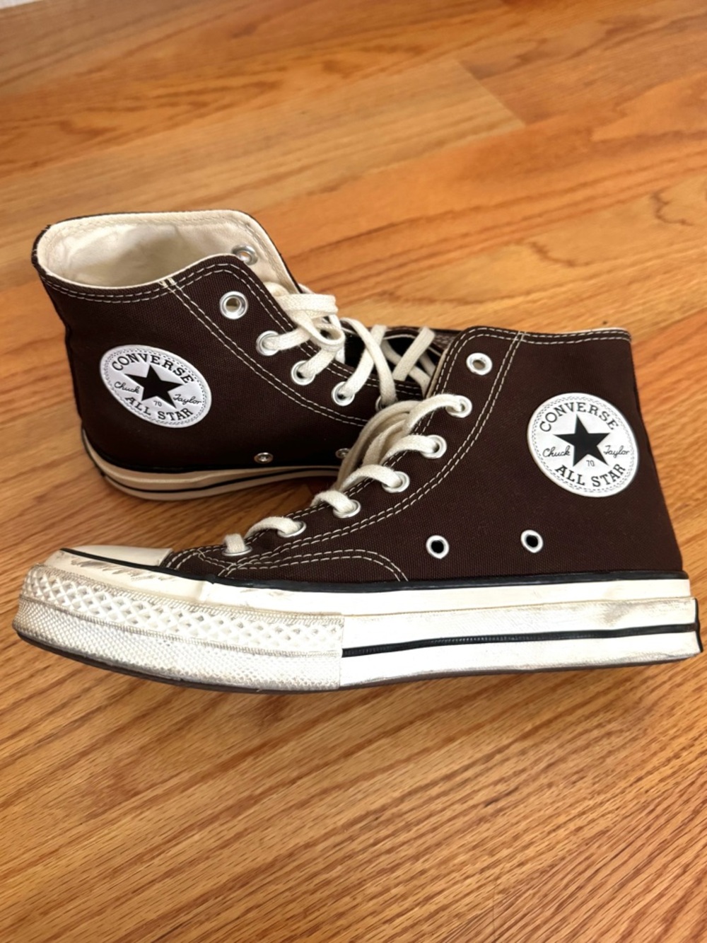 Converse Chuck 70 High Top Canvas Sneaker - Dark Root
